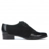 Damen-Casual-Schuhe 691 lackschwarz kombiniert