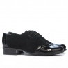 Damen-Casual-Schuhe 691 lackschwarz kombiniert