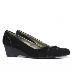 Damen Freizeitschuhe 193 schwarz Veloursleder