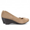Damen Freizeitschuhe 152-1 Velours Cappuccino