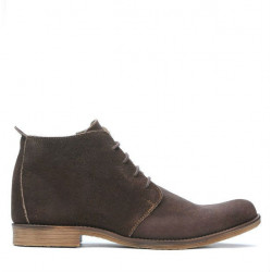 Herrenschuhe 412 Kaffee Velours