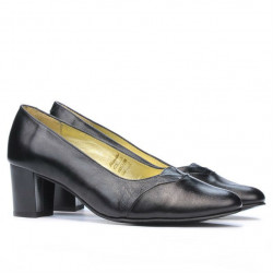 Elegante Damenschuhe (weites Modell) 1072xxl schwarz