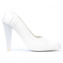Elegante Damenschuhe 1090 weiß