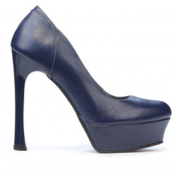 Elegante Damenschuhe 1212 Indigo
