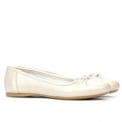 Damen Ballerinas 184 beige