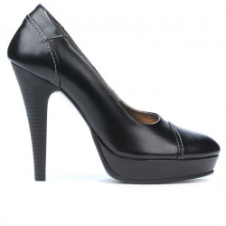 Elegante Damenschuhe 1082-1 schwarz