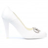 Elegante Damenschuhe 1067 Weiß