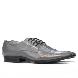 Elegante Herrenschuhe 792 Grau