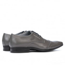 Elegante Herrenschuhe 792 Grau