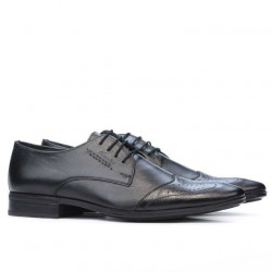 Elegante Herrenschuhe 792 schwarz