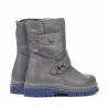 Graue Kleinkindstiefel 22c