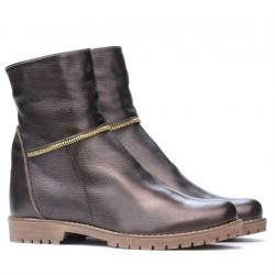 Damenstiefeletten 3306 kupferfarben