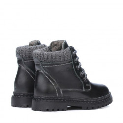 Kleine Kinderschuhe 29-1c schwarz