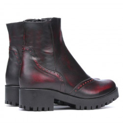 Damenstiefel 3314 a rot