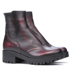 Damenstiefel 3314 a rot