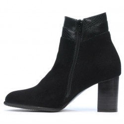 Damenstiefel 1167 schwarz Antilope