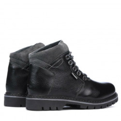 Jugendstiefel 4000 Schwarz