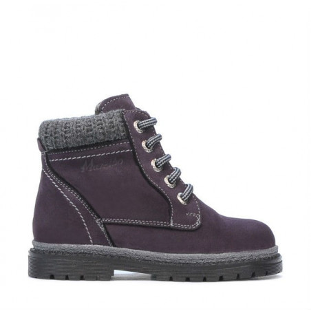 Kleine Kinderschuhe 29-1c tuxon lila