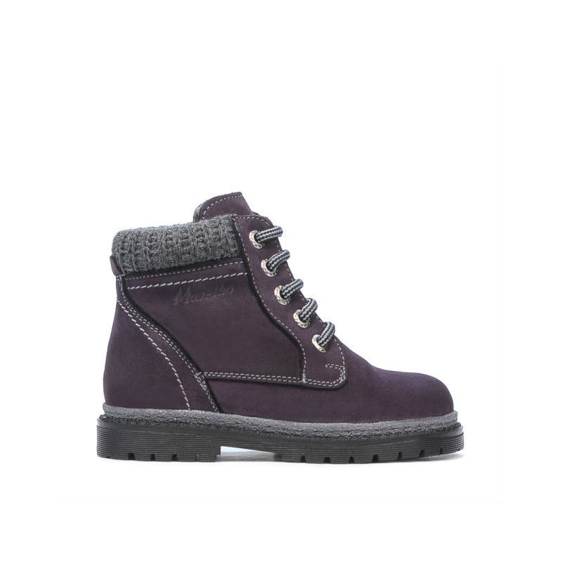 Kleine Kinderschuhe 29-1c tuxon lila