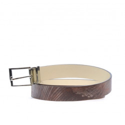 Gürtel Damen 02m zweifarbig cs a braun+beige