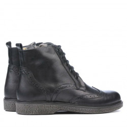 Jugendstiefel 4001 schwarz