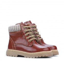 Kleine Kinderschuhe 29-1c braun