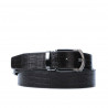 Herren Gürtel 12b Croco Braun 01