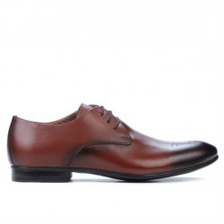 Elegante Herrenschuhe 828-1 in Braun