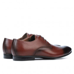 Elegante Herrenschuhe 828-1 in Braun