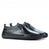 Herrenmokassins 865s schwarz+grau