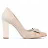 Elegante Damenschuhe 1262 Elfenbein Antilope kombiniert