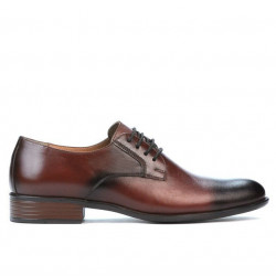 Elegante Herrenschuhe 837 in Dunkelbraun