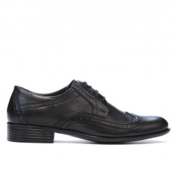 Elegante Herrenschuhe 797-1 schwarz