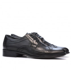 Elegante Herrenschuhe 797-1 schwarz
