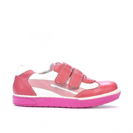Kleinkinderschuhe 16-2c rosa+weiß