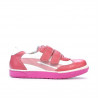 Kleinkinderschuhe 16-2c rosa+weiß