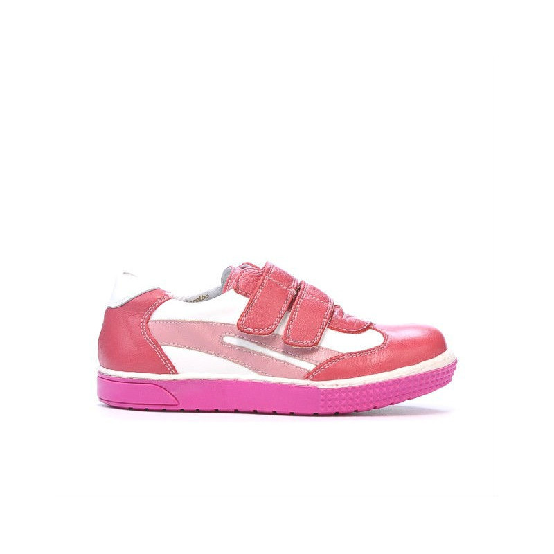 Kleinkinderschuhe 16-2c rosa+weiß
