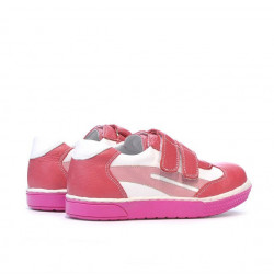 Kleinkinderschuhe 16-2c rosa+weiß