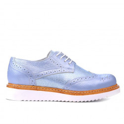 Damen Freizeitschuhe 663-1 Perlblau kombiniert
