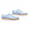 Damen Freizeitschuhe 663-1 Perlblau kombiniert