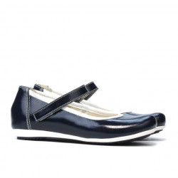 Kinderschuhe 151 Lack Indigo