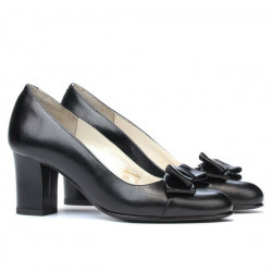 Elegante Damenschuhe 1265 schwarz