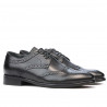 Casual / elegante Herrenschuhe 874 schwarz