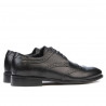 Casual / elegante Herrenschuhe 874 schwarz