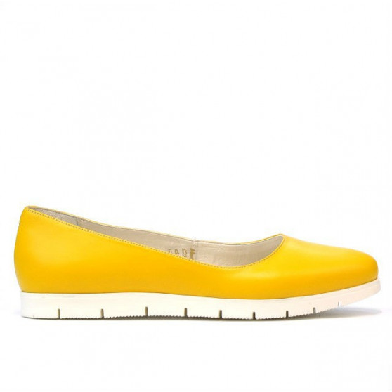 Damen-Ballerinas 677-1 Gelb Damen-Ballerinas 677-1 Gelb