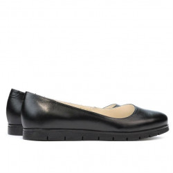 Damen Ballerinas 677-1 schwarz