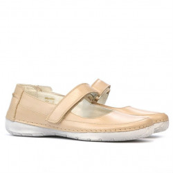 Damen-Mokassins 685 beige