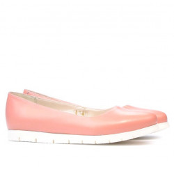 Damen Ballerinas 677-1 Rosa