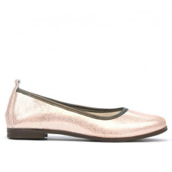 Damen-Ballerinas 687 Puder-Perlmutt