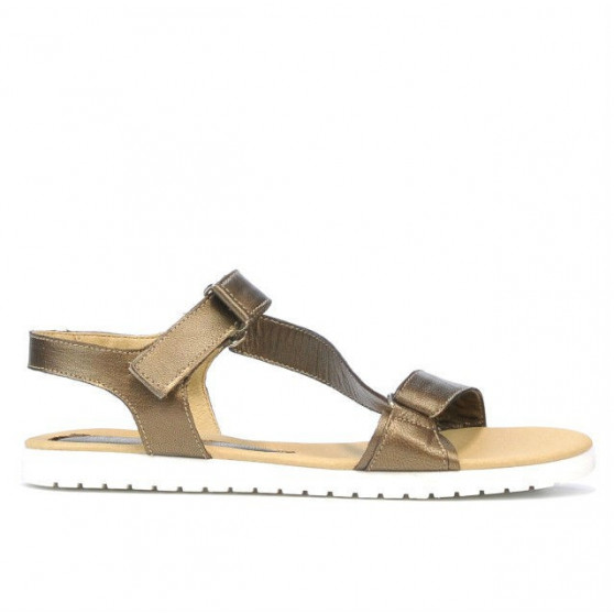 Damensandalen 5039 kupferfarben Damensandalen 5039 kupferfarben